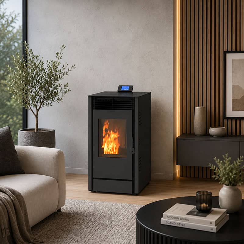 Ignis freestanding 7.5kw pellet stove